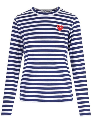 Comme Des Garçons Play Striped T-Shirt - COMME DES GARCONS PLAY - BALAAN 1