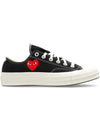 Chuck 70 Low Top Sneakers Black - COMME DES GARCONS - BALAAN 3