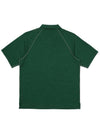 Color Stitch Point Collar T-Shirt GREEN MAN M3221PTS25GRN - MALBON GOLF - BALAAN 3