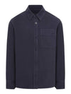 Basile Brodee Long Sleeve Shirt Navy - A.P.C. - BALAAN 1