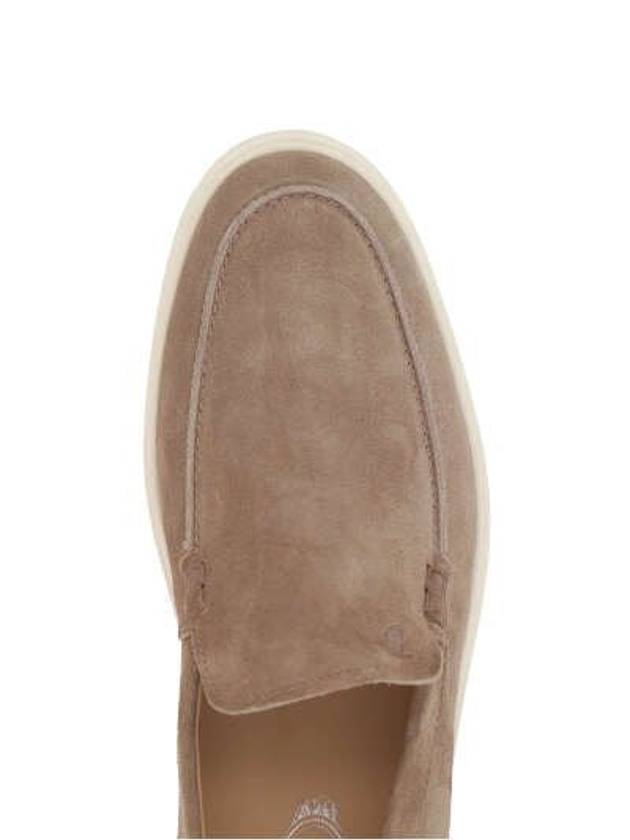 Casual Suede Slipper Loafers Brown - TOD'S - BALAAN 6