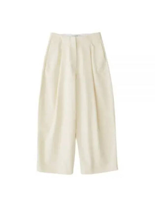 Dordoni Volume Wide Pants Cream - STUDIO NICHOLSON - BALAAN 2