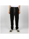 Berlin Organic Cotton Track Pants Black - RICK OWENS - BALAAN 3