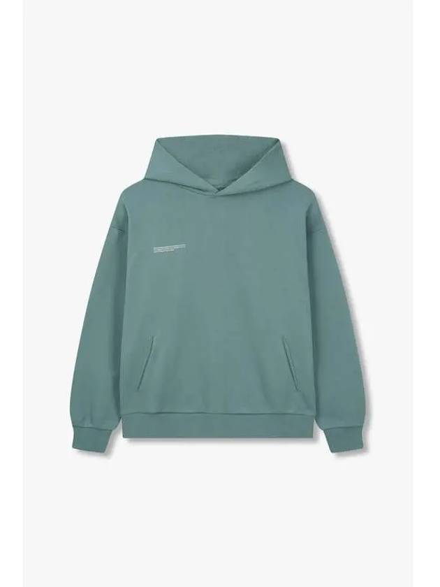 Unisex 365 Midweight Hoodie Blue Green - PANGAIA - BALAAN 1