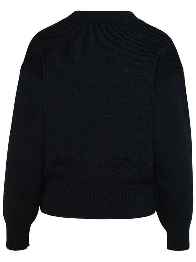 AILYS logo crew neck knit PU0159FA A3L62E 01BK - ISABEL MARANT - BALAAN 3