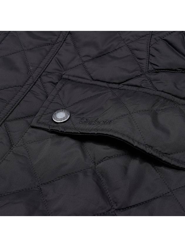 Ashby Quilted Jacket Black - BARBOUR - BALAAN 8