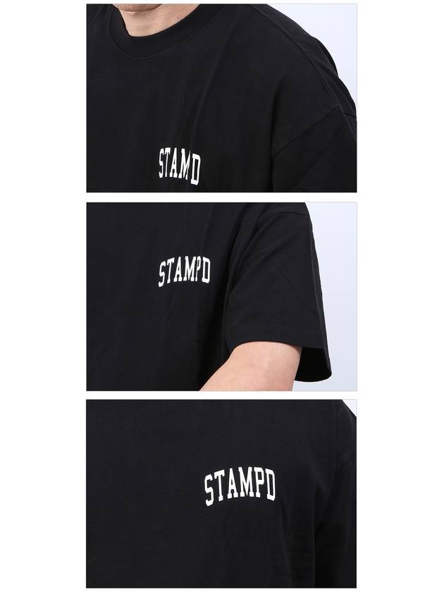 Logo TShirt SLA M1851TE BLK - STAMPD - BALAAN 4