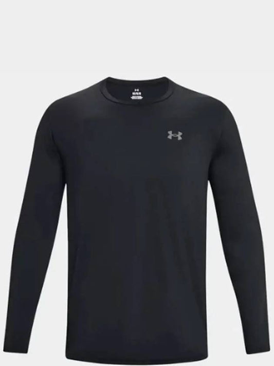 Motion Long Sleeve T-Shirt Black - UNDER ARMOUR - BALAAN 2