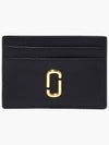 Leather J Marc Card Case_Black (2S3SMP006S01-001) - MARC JACOBS - BALAAN 1