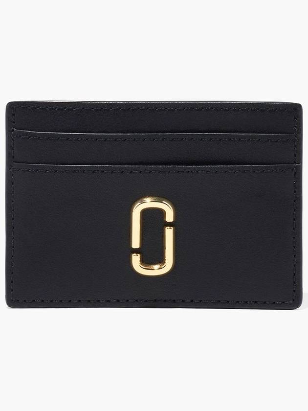 Leather J Marc Card Case_Black (2S3SMP006S01-001) - MARC JACOBS - BALAAN 1