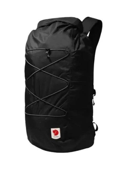 High Coast Roll Top Black Backpack Climbing Bag - FJALL RAVEN - BALAAN 1