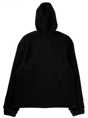 Wool nylon hooded sweatshirt - JIL SANDER - BALAAN 1