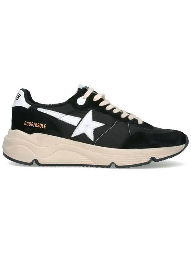 Men's Running Sole Low Top Sneakers Black - GOLDEN GOOSE - BALAAN 2