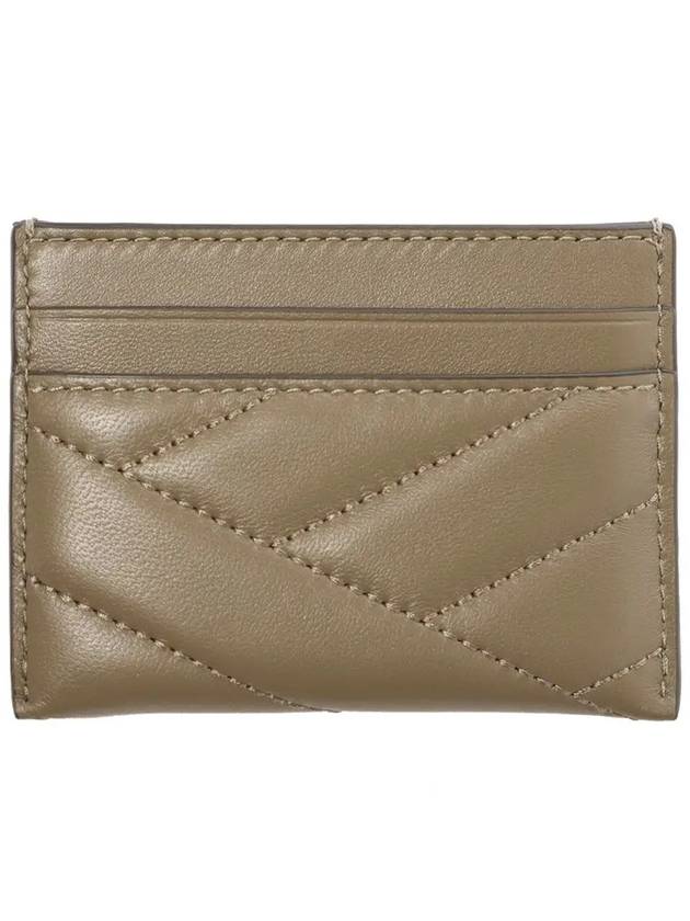 Kira Chevron Card Wallet 90345 D451 - TORY BURCH - BALAAN 3