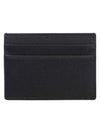 TB Logo Leather Card Wallet Black - BURBERRY - BALAAN 3