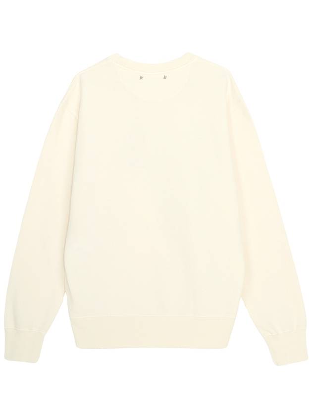 Cotton Journey Sweatshirt Ivory - GOLDEN GOOSE - BALAAN 3