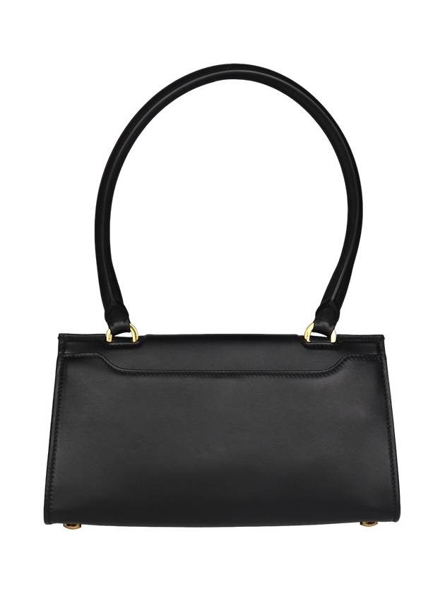 Trifolio Swing Tote Bag Black - SALVATORE FERRAGAMO - BALAAN 3