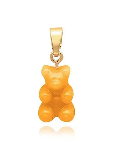 Nostalgia Bear Classic NYC Taxi Yellow Gold Pendant Charm - CRYSTAL HAZE - BALAAN 1