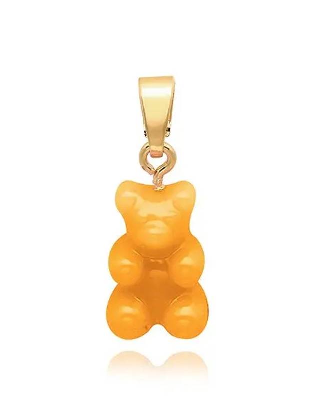 Nostalgia Bear Classic NYC Taxi Yellow Gold Pendant Charm - CRYSTAL HAZE - BALAAN 2