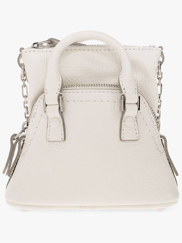 5AC Classic Baby Shoulder Bag White - MAISON MARGIELA - BALAAN 4