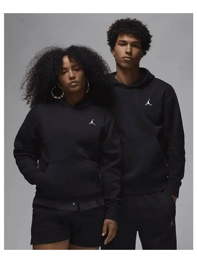 Jordan Brooklyn Pullover Hoodie Black - NIKE - BALAAN 2