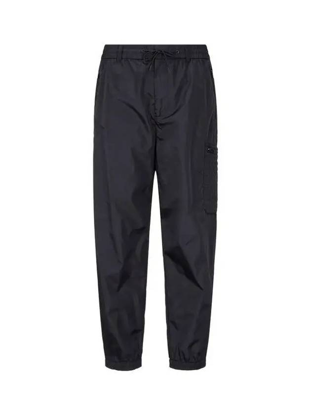 Men s Quilted Pocket Nylon Jogger Pants Black 271314 - EMPORIO ARMANI - BALAAN 1