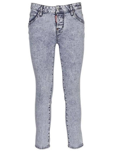 5 Pocket Skinny Jeans Blue - DSQUARED2 - BALAAN 1