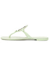 Miller Square Toe Sandals Green - TORY BURCH - BALAAN.