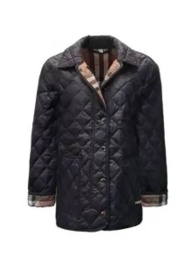 Dalry Quilted Jacket Black - BURBERRY - BALAAN 2