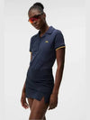 SS Golf Short Sleeve Solange Polo SOLANGE POLO Navy - J.LINDEBERG - BALAAN 3