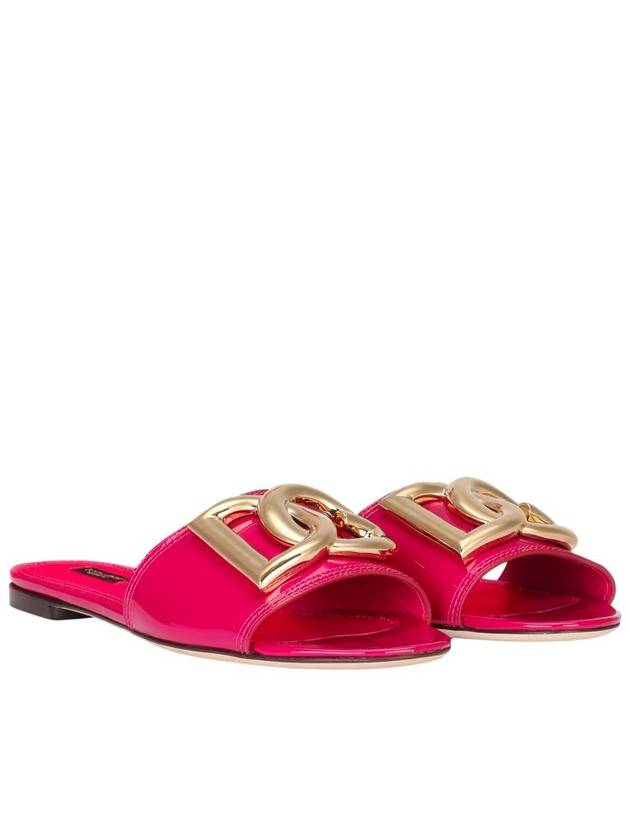 logo decorated slip-on sandals CQ0454A1471 - DOLCE&GABBANA - BALAAN 3