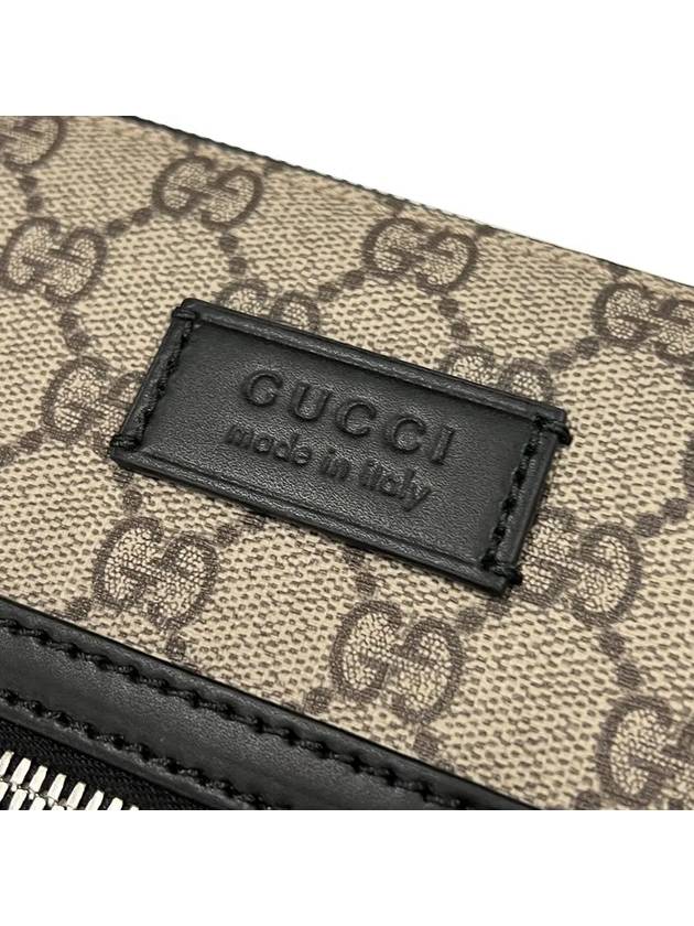 GG Supreme Canvas Small Cross Bag Beige Brown - GUCCI - BALAAN 6