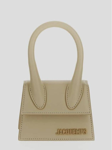 Le Chiquito Signature Mini Tote Bag Beige - JACQUEMUS - BALAAN 1