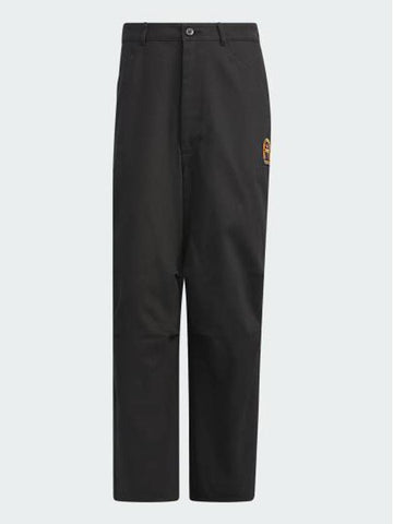 SPO Woven Straight Pants Black - ADIDAS - BALAAN 1