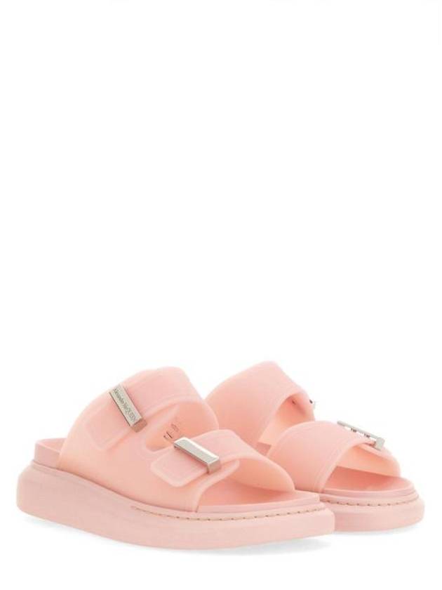 Logo Slippers Pink - ALEXANDER MCQUEEN - BALAAN 4