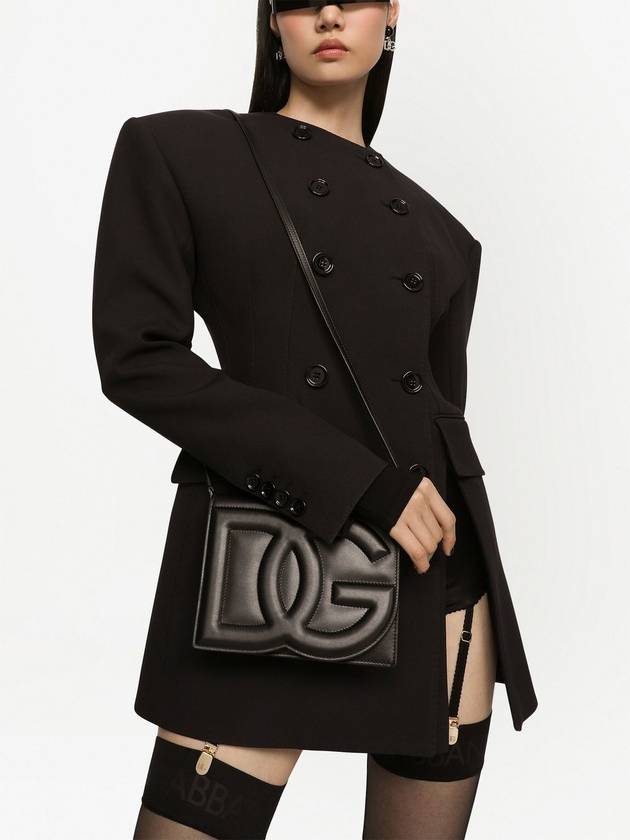 DG Logo Embossed Cross Bag - DOLCE&GABBANA - BALAAN 5