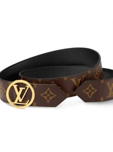 LV Circle 35mm Reversible Belt M0564 - LOUIS VUITTON - BALAAN 1