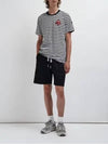 Archivio logo patch striped t shirt 8C00037 899ZF P90 - MONCLER - BALAAN 2