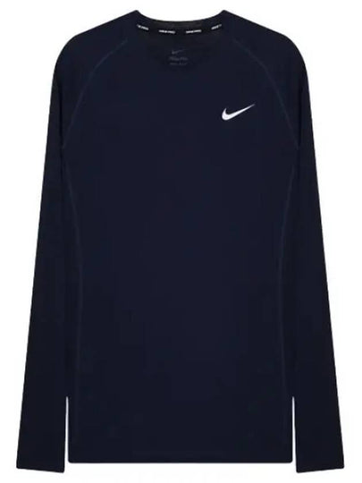 Pro Tight Long Sleeve T-Shirt Navy - NIKE - BALAAN 2