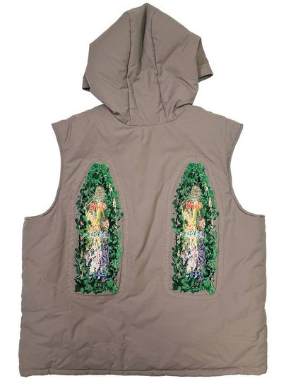 Men s Garden Glass Hooded Vest - WHO DECIDES WAR - BALAAN 2