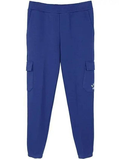 Kids Training Cargo Jogging Pants Blue - GOLDEN GOOSE - BALAAN 2