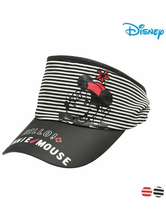 Women s Striped Sun Visor Cap DL1LAC003 - DISNEY GOLF - BALAAN 2