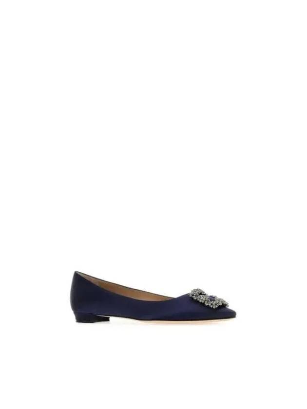 HANGISI jewel embellished flat shoes HANGISIFLATFMC9XX0348 NAVY - MANOLO BLAHNIK - BALAAN 2