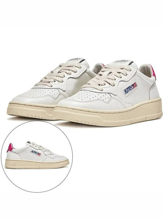 Men's  Medalist Sneakers Low Top White AULMLL42 - AUTRY - BALAAN 1