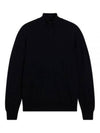 Kiyan Quarter Zip Sweater Black - J.LINDEBERG - BALAAN 2