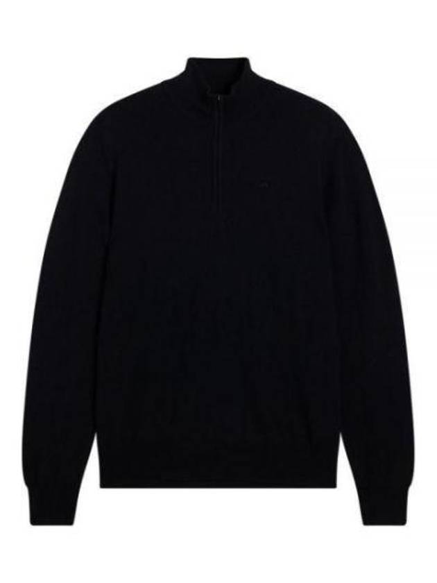 Kiyan Quarter Zip Sweater Black - J.LINDEBERG - BALAAN 2