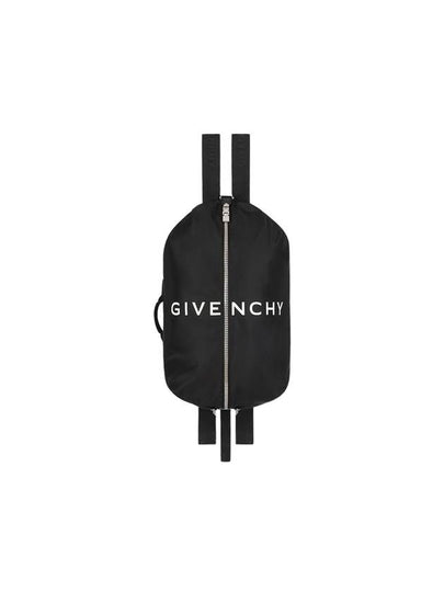 Logo Nylon Zippper Backpack - GIVENCHY - BALAAN 2