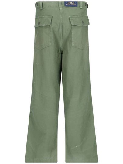 Polo Ralph Lauren Trousers Green - POLO RALPH LAUREN - BALAAN 2