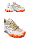 Climber low-top sneakers orange beige - VALENTINO - BALAAN.