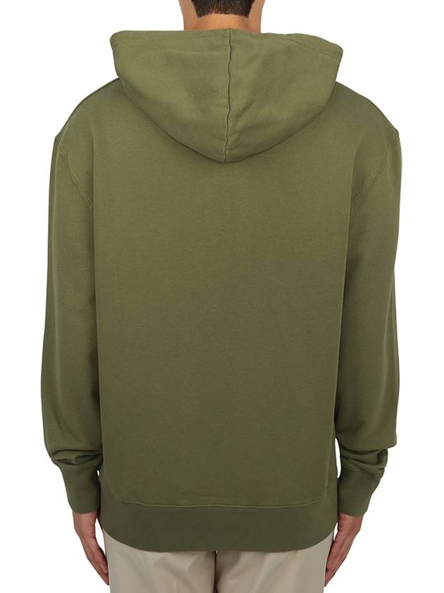 Chillax Patch Regular Hoodie Green - MAISON KITSUNE - BALAAN 4